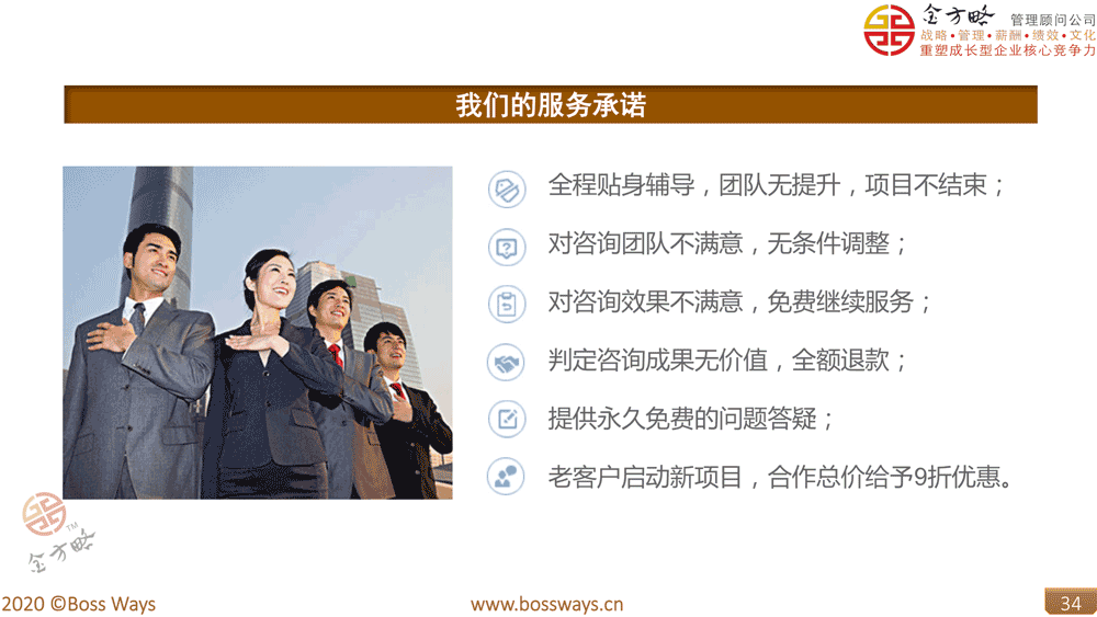 10C企业管理变革方案模型服务承诺