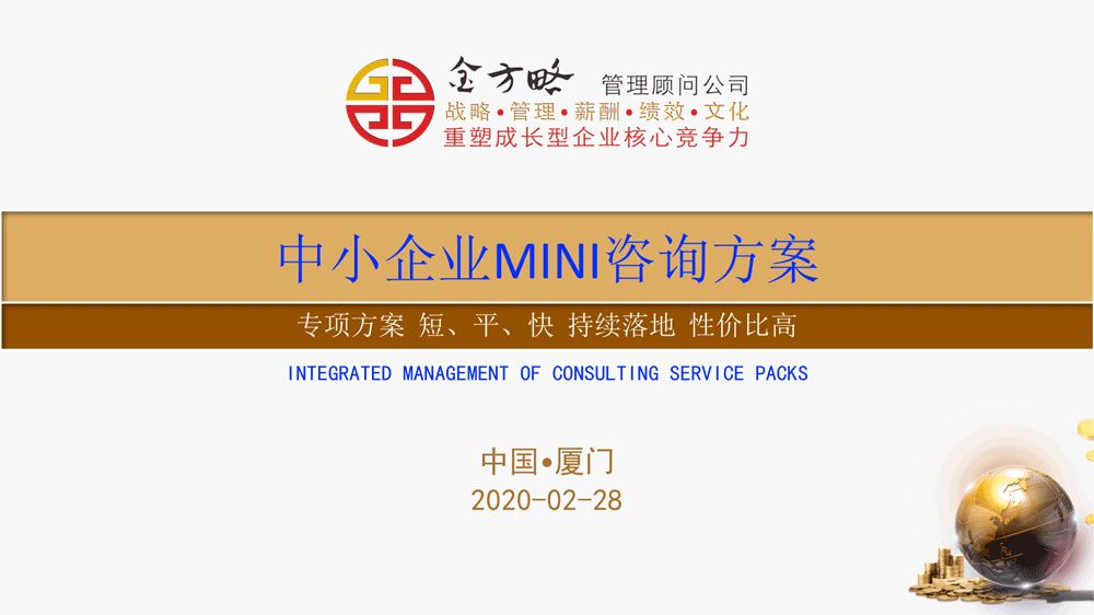 企业MINI咨询微咨询方案