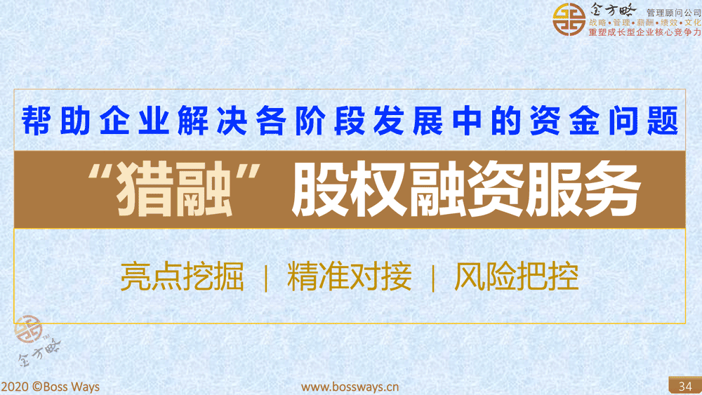 融资顾问服务/上市顾问服务