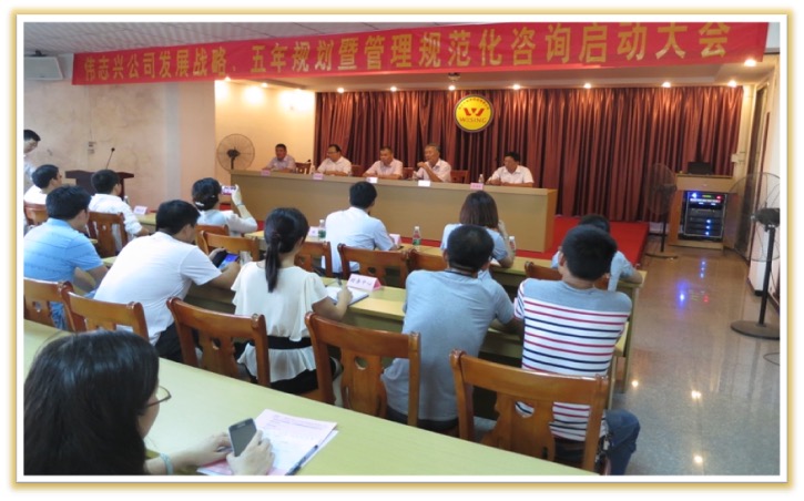 福建伟志兴体育用品有限公司管理咨询项目启动大会