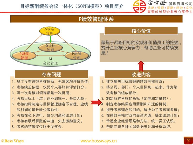 目标薪酬绩效会议一体化（SOPPM）方案项目